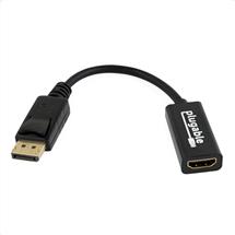 Plugable Technologies DisplayPort to HDMI Passive Adapter  Supports