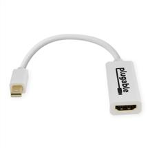 Plugable Technologies Mini DisplayPort (Thunderbolt 2) to HDMI Adapter