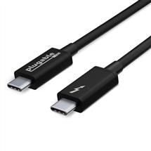 Plugable Technologies Thunderbolt 3 Cable 20Gbps Supports 100W (20V,