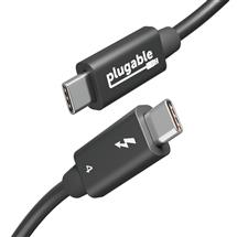 Plugable Technologies Thunderbolt 4 Cable 240W Charging, TBT4