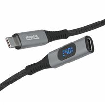 Plugable Technologies USB C Extension Cable 3.3 Ft, Digital Power