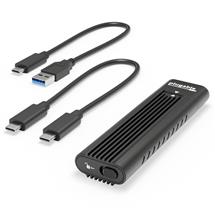 Plugable Technologies USB C to M.2 NVMe Toolfree Enclosure USB C and