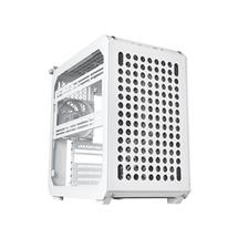 Plastic, Steel, Tempered glass | Cooler Master QUBE 500 Flatpack White Edition Midi Tower