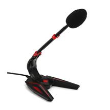 Varr Gaming 3.5mm Microphone with Stand, Adjustable 180°, Control