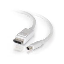 C2g Displayport Cables | C2G 2m Mini DisplayPort to DisplayPort Adapter Cable 4K UHD - White