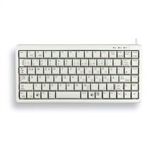Mechanical Keyboard | CHERRY Compact Keyboard, QWERTY, 83 keys, Combi USB/PS2, Light Grey