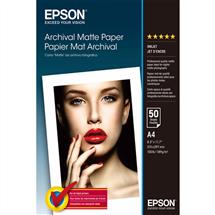 Epson Archival Matte Paper  A4  50 Sheets, Matte, 192 g/m², A4, White,