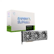 MSI GeForce RTX 4070 Ti GAMING X SLIM WHITE 12G NVIDIA 12 GB GDDR6X