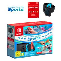 Blue, Grey, Red | Nintendo Switch + Switch Sports Set + 3 Months Switch Online portable
