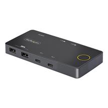 StarTech.com 2Port USBC KVM Switch, Single4K 60Hz HDMI Monitor,
