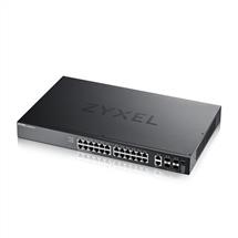 24 Port Gigabit Switch | Zyxel XGS2220-30 Managed L3 Gigabit Ethernet (10/100/1000) Black