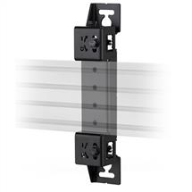 B-Tech Monitor Mount Accessories | B-Tech SYSTEM X - Adjustable Height and Depth Rail Mounting Bracket