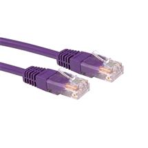 Cables Direct URT-610V networking cable Violet 10 m Cat5e U/UTP (UTP)