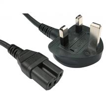 Cables Direct RB-252WH power cable Black 2 m BS 1363 C15 coupler