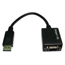 Cables Direct Display Port  VGA m/f 0.15 m VGA (DSub) DisplayPort