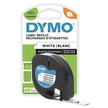 Dymo  | DYMO 12mm LetraTAG Plastic tape label-making tape | In Stock
