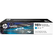 HP 981Y | HP 981Y Extra High Yield Cyan Original PageWide Cartridge. Cartridge