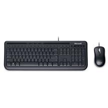 Microsoft Wired Desktop 600 keyboard Mouse included USB Black