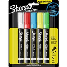 Sharpie 2157733 chalk marker Bullet Blue, Green, Red, White, Yellow 5