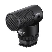 Sony ECMG1, Digital camera microphone, Wired, 3.5 mm (1/8"), Black,