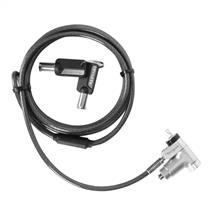 Targus ASP95DMGLX25 cable lock Black, Silver | Quzo UK