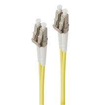 Fibre OpTic Cables | ALOGIC 1m LC-LC Single Mode Duplex LSZH Fibre Cable 09/125 OS2