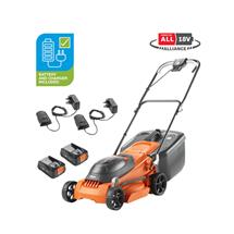 Grey, Orange | Flymo 970538301 lawn mower Push lawn mower Battery Grey, Orange
