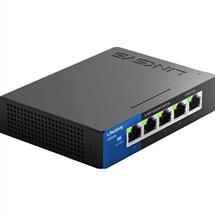 Linksys LGS105-UK, Unmanaged, Gigabit Ethernet (10/100/1000)