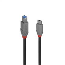 Lindy 2m USB 3.2 Type C to B Cable, Anthra Line | In Stock