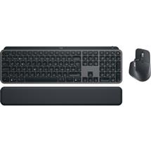 Graphite | Logitech MX Keys S Combo keyboard Mouse included RF Wireless +