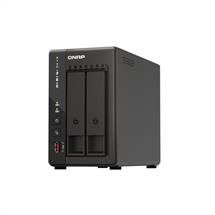 Top Brands | QNAP TS-253E NAS Tower Ethernet LAN Black J6412 | In Stock