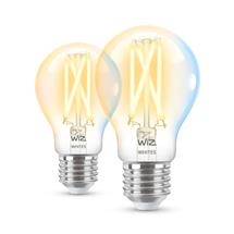 WiZ Filament Bulb Clear 60 W A60 E27 x2 | Quzo UK