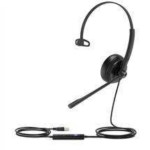 Yealink Headsets | Yealink UH34 Mono Teams Headset Wired Headband Office/Call center USB