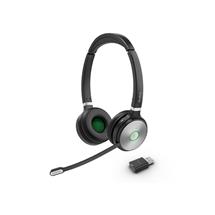 Yealink WH62 Portable Headset Wireless Headband Calls/Music Black,