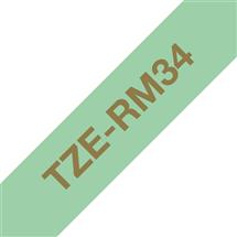 P-Touch Label-Making Tapes | Brother TZE-RM34 printer ribbon Gold | Quzo UK