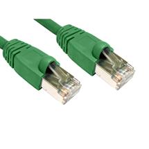 Cables Direct Cat6 0.5m networking cable Green F/UTP (FTP)
