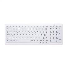 CHERRY AK-C7000 keyboard RF Wireless + USB QWERTY UK English White