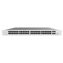 1U | Cisco Meraki MS12548 Managed L2 Gigabit Ethernet (10/100/1000) 1U