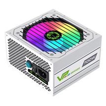 700w Power Supply Units | GameMax 700W VP700W White RGB PSU, Semi Modular, RGB Fan, 80+ Bronze,