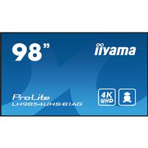 iiyama LH9854UHSB1AG Signage Display Digital signage flat panel 2.48 m