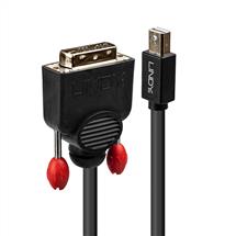 Lindy 2m Mini DisplayPort to DVI Cable, Black | In Stock
