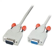 KVM Cables | Lindy RS232 Cable 9P-SubD M/F 10m | In Stock | Quzo UK