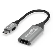 Aluminium, Black | Plugable Technologies USBCHDMI8K video cable adapter HDMI Type A