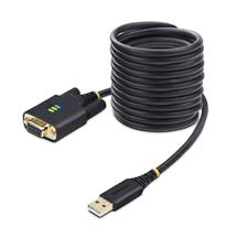 StarTech.com 10ft (3m) USB to Null Modem Serial Adapter Cable,