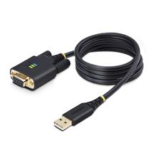 StarTech.com 3ft (1m) USB to Null Modem Serial Adapter Cable,