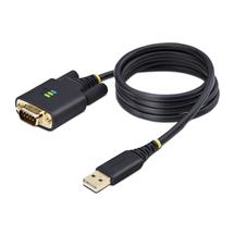 StarTech.com 3ft (1m) USB to Serial Adapter Cable, COM Retention,