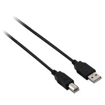 V7 USB 2.0 Cable USB A to B (m/m) black 5m | In Stock