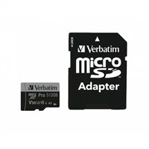 Verbatim Pro U3 512GB Micro SDXC Card | Quzo UK