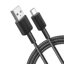 Anker Cables | Anker 322 USB cable 0.9 m USB A USB C Black | Quzo UK
