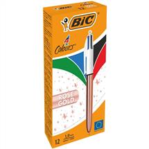 BIC 504894 ballpoint pen Black, Blue, Green, Red Multifunction